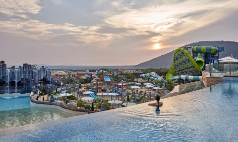 韓国のカジノホテル神話ワールドの写真