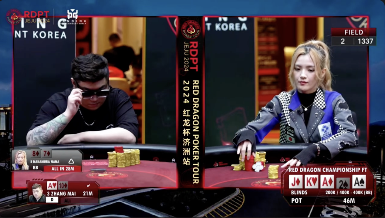 激闘のRed Dragon：ななちゃらと岡本詩菜、日本女王の熱い戦い 