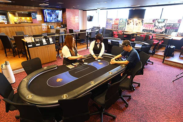 横浜のポーカールームであるFamily Pot YOKOHAMAの画像
