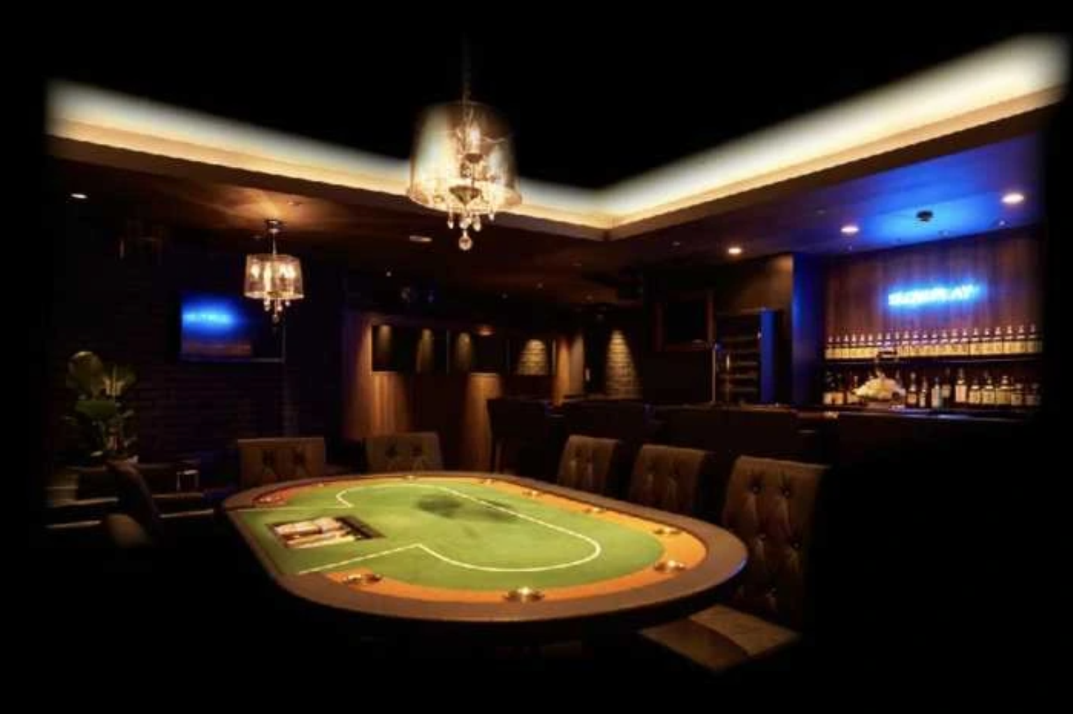 六本木のポーカールームであるBAR SlowPlay -tokyo-の店内画像