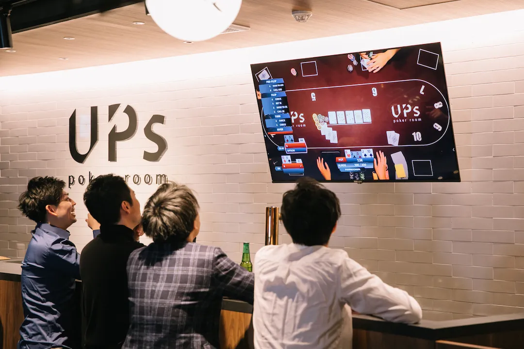 六本木ポーカールームのPoker Room UPsの店内画像