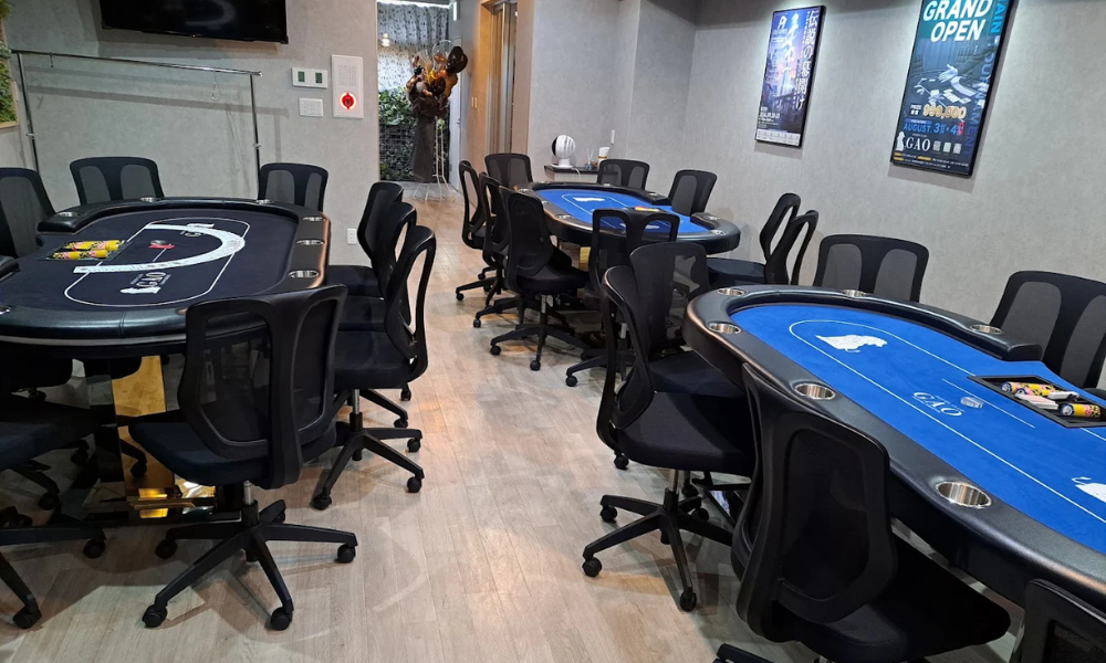 名古屋のポーカールーム、GAO POKERの画像