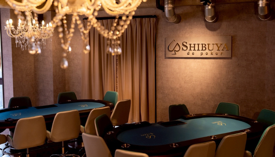 渋谷のポーカールーム・Shibuya de Pokerの店内画像