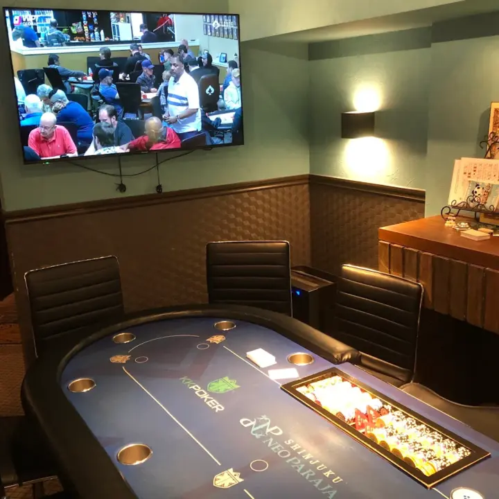 新宿のポーカールーム　NEOPARAJA新宿の店内画像2