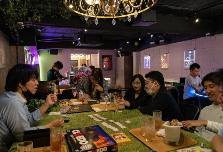 新宿のポーカールーム　BARRLE Las Vegasの店内画像2