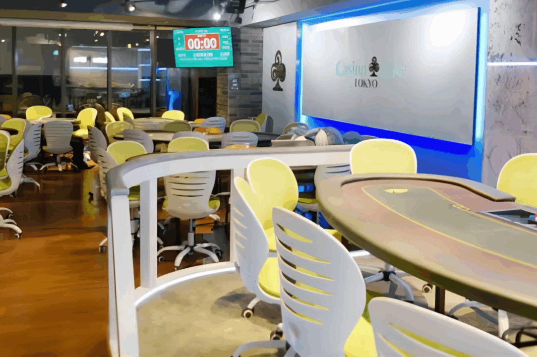 新宿のポーカールーム Casino Live Tokyoの店内画像2