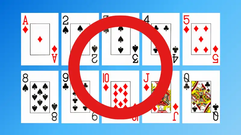 ポーカー　ストレート