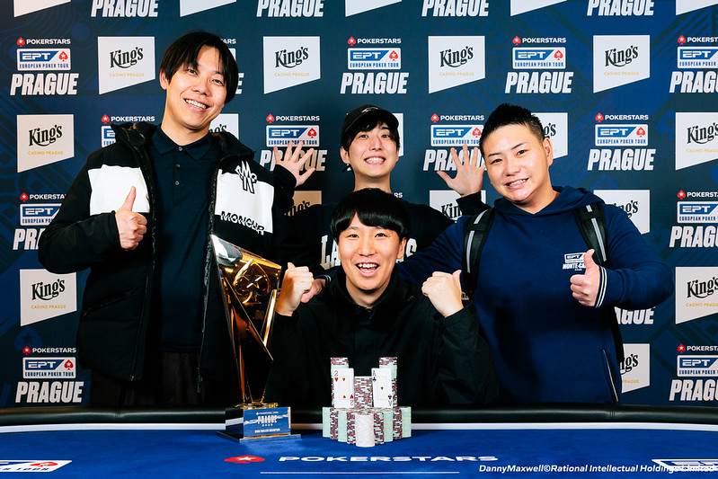EPT「Open High Roller」で Sho Homma選手が優勝した画像