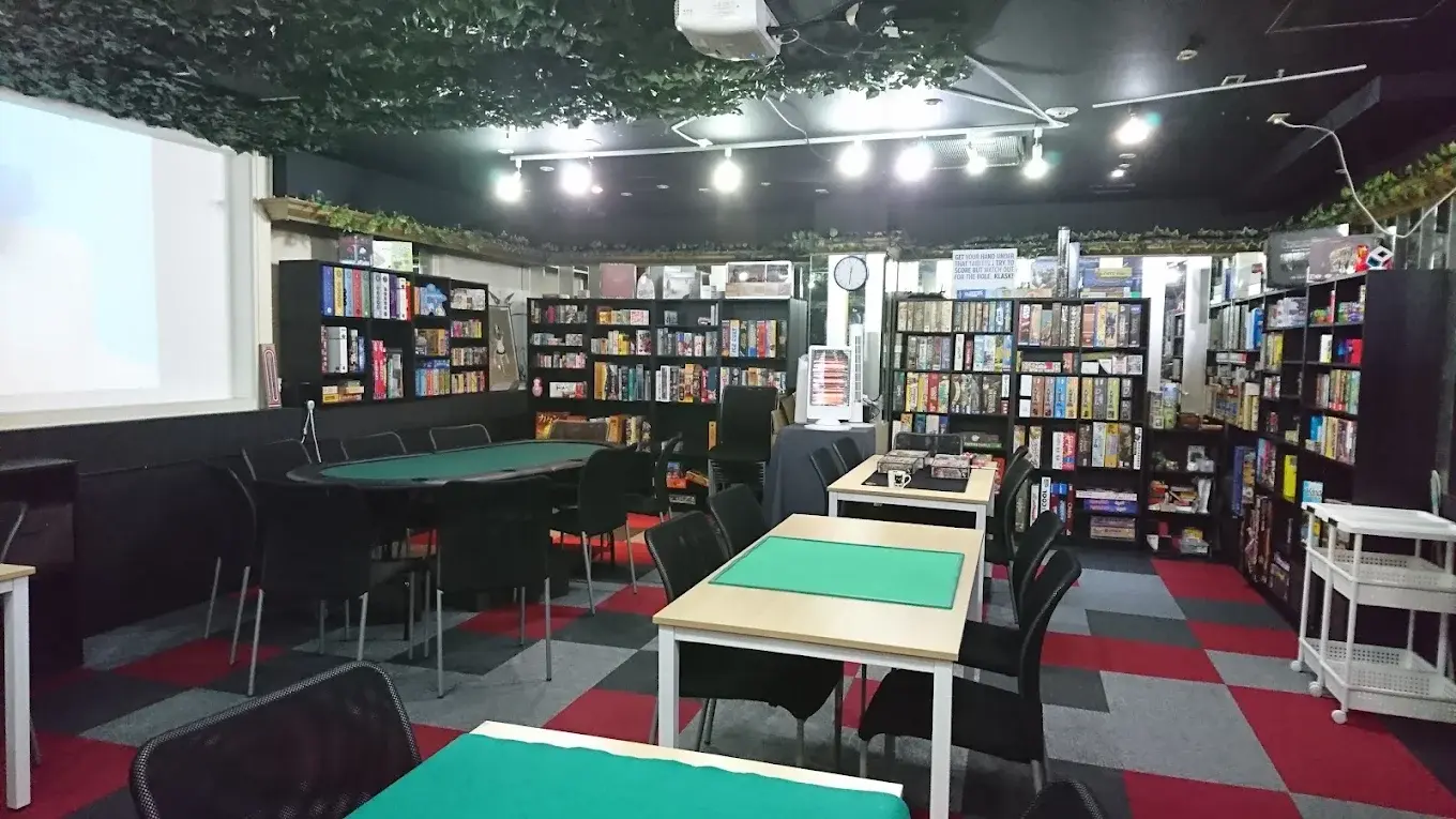 博多のポーカールーム、Guild BARの店内画像