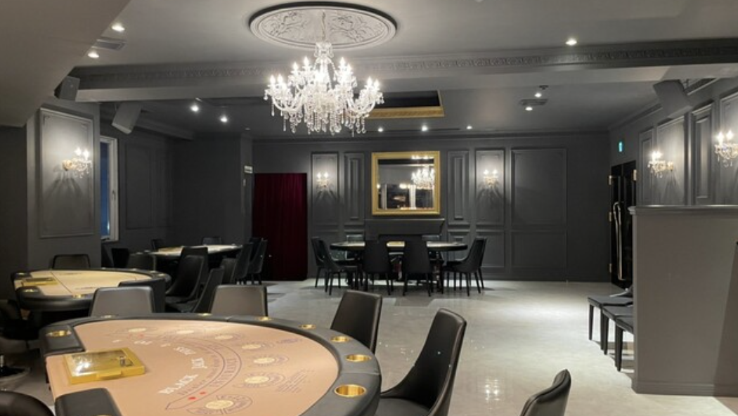 博多のポーカールームCASINO BLOW 西中洲の店内画像