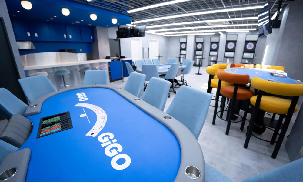 六本木のポーカールーム、GiGO六本木の店内画像