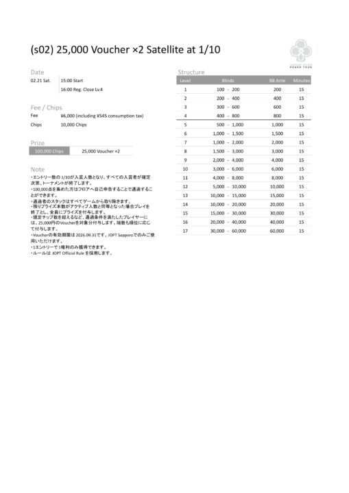 25,000 Voucher ×2 Satellite