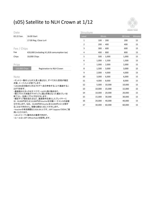 Satellite to NLH Crown