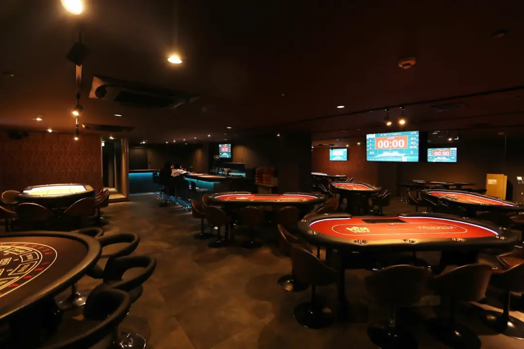 名古屋のアミューズメントカジノ、VALHALLAの店内画像