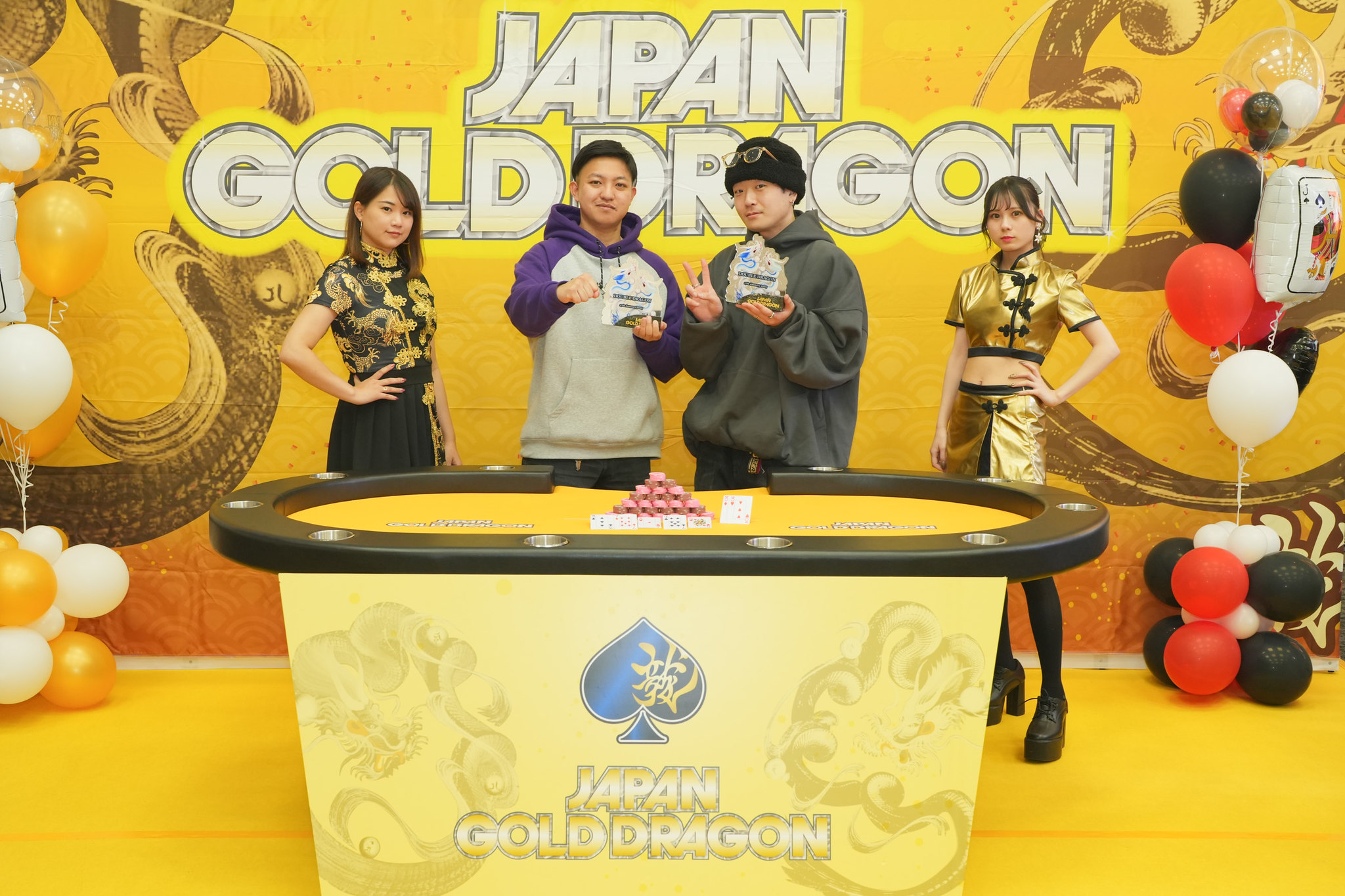 JAPAN GOLD DRAGONのタッグマッチの優勝者画像