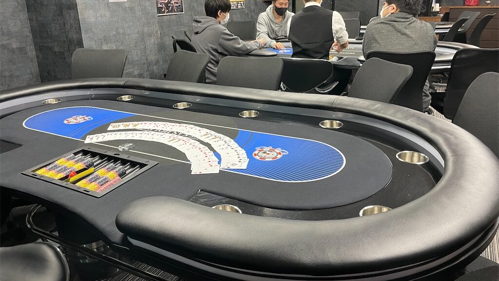 仙台のポーカールーム、9highの店内画像