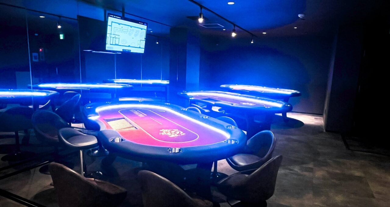 名古屋のアミューズメントカジノ、VALHALLAの店内画像