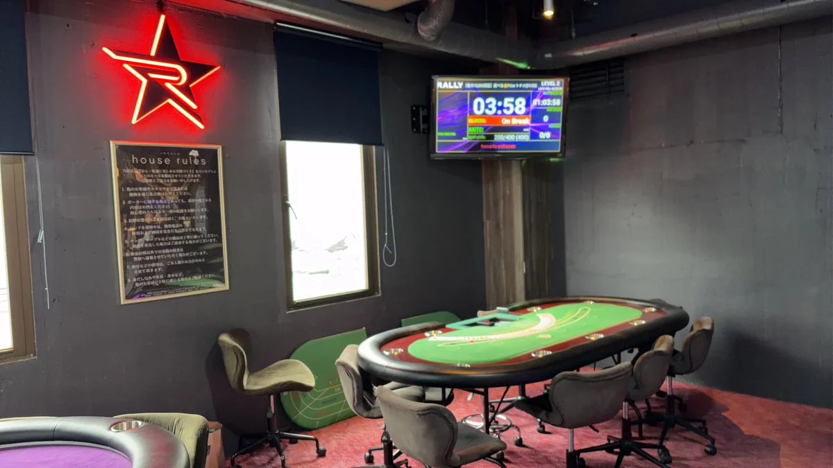 初心者にオススメのポーカールームRALLY'S CASINOの画像