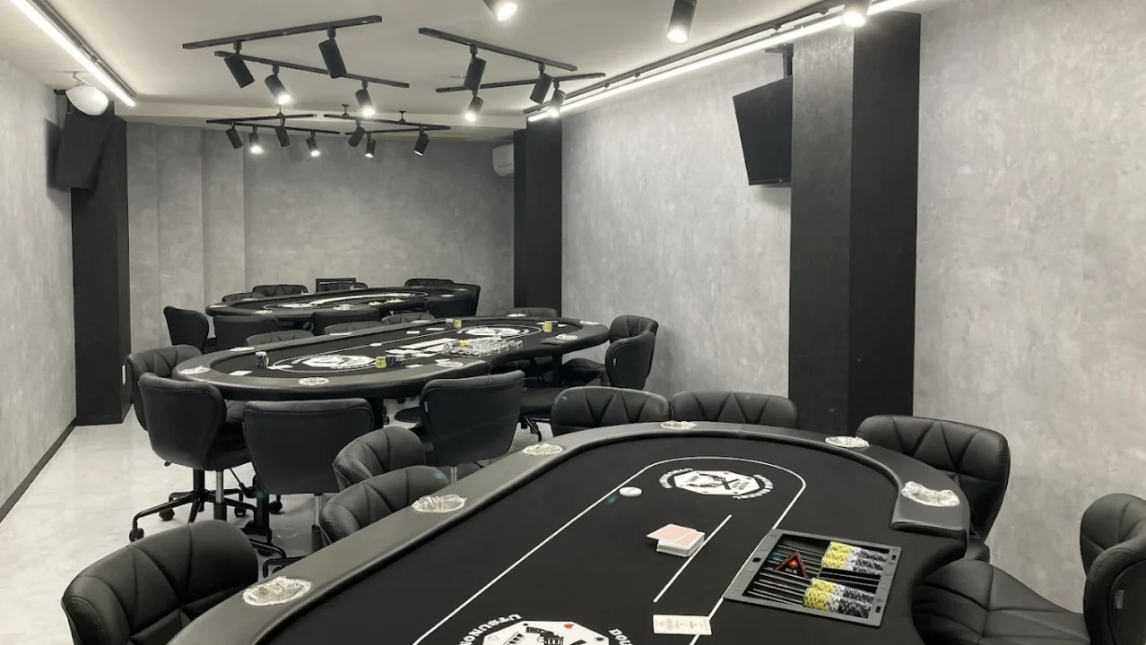 宇都宮のポーカールーム、DoubleBarrel宇都宮の店内画像