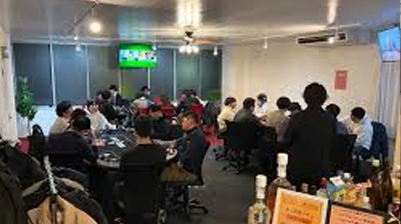 北九州のおすすめポーカールームトリプルバレル折尾店の店内