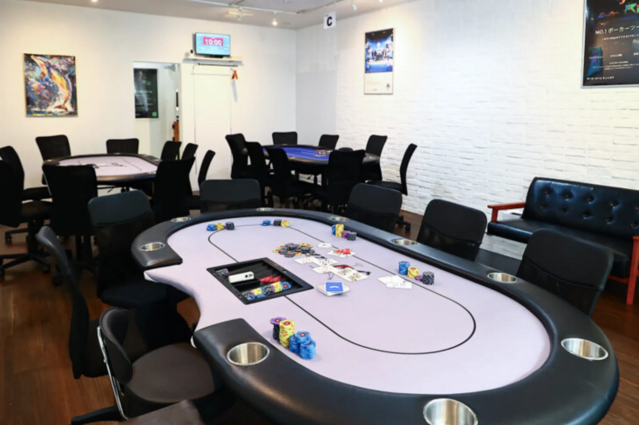 新潟のポーカールーム、ポーカールーム ちょんまげの店内画像