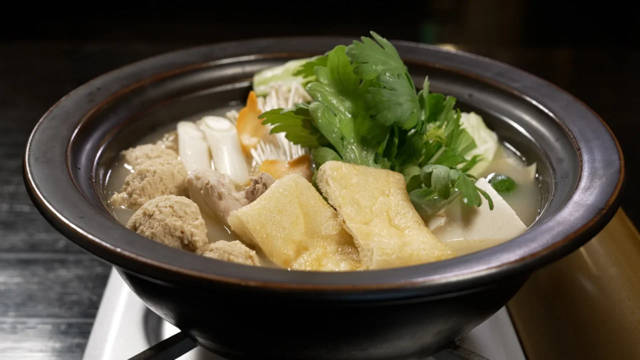 水炊き 積 大名店の極上の水炊きの画像