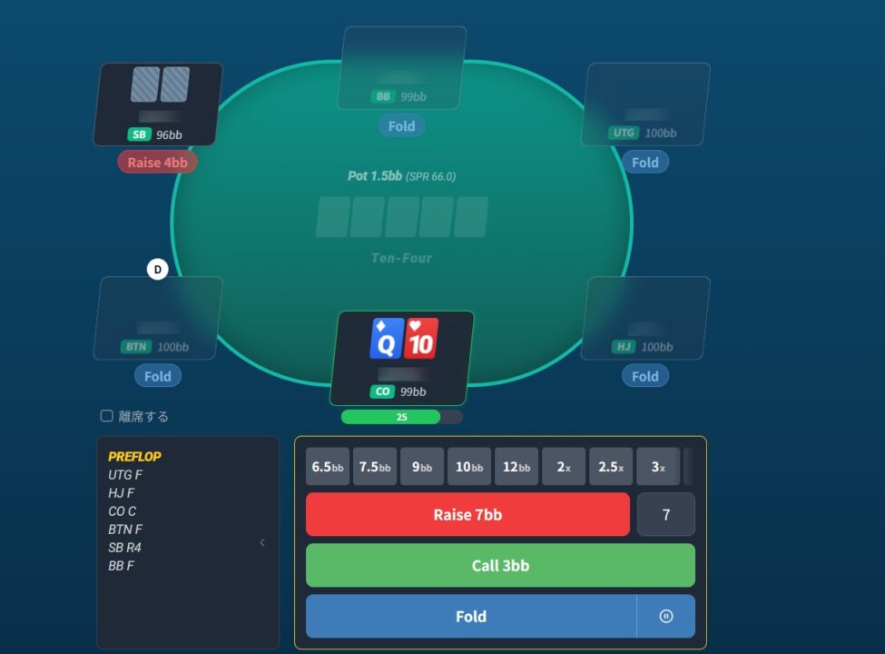 実際のゲームプレイ画面