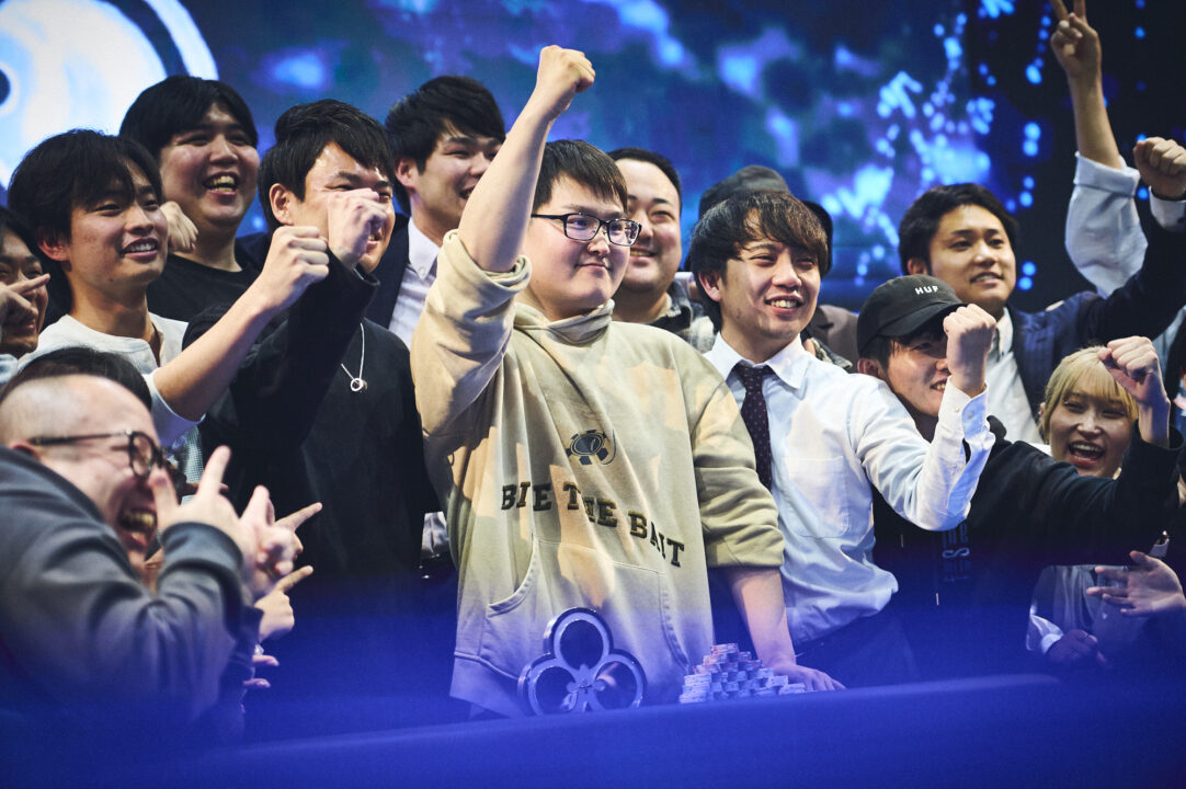 JOPT Grand Finalのメインイベント優勝者の画像