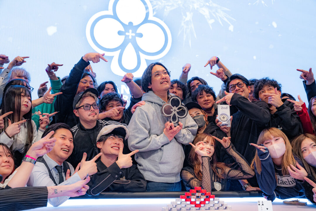 JOPT Sapporoのメインイベント優勝者の画像