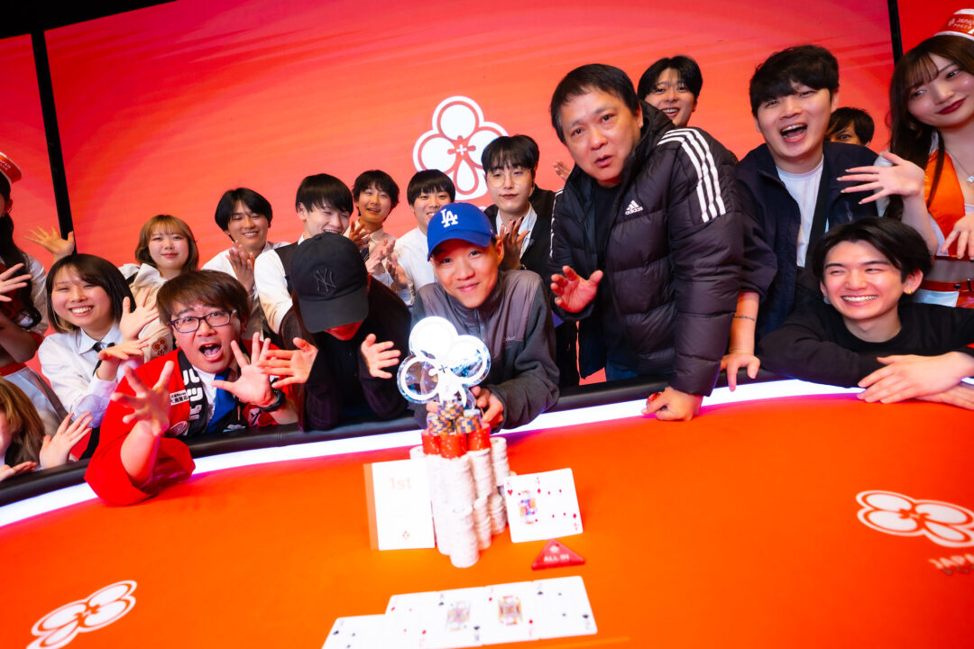 JOPT Osakaメインイベント優勝者の画像