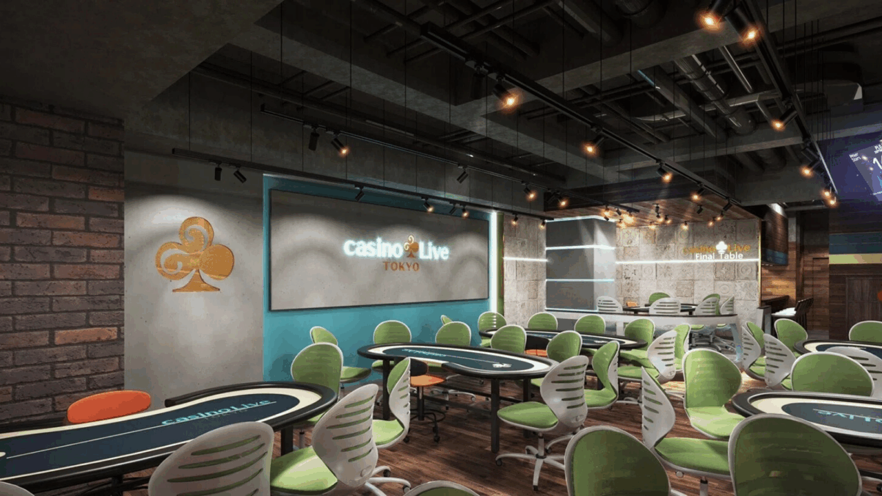 Casino Live Tokyoの店内写真