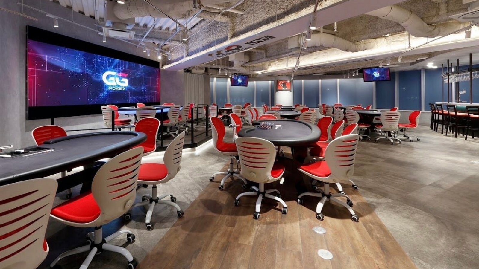 GoodGamePokerLive大阪の店内写真
