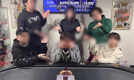 名古屋のポーカールーム、Amusement poker「BAKU♠︎BAKU」の画像