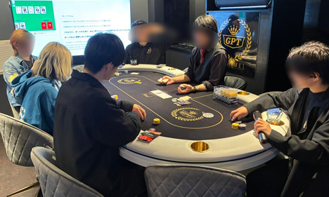 名古屋のポーカールーム、GPT PRIME 栄店の画像