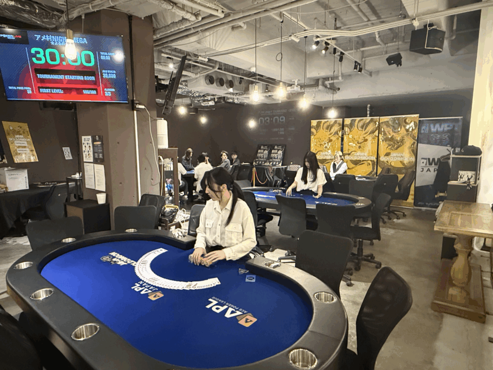 POKER LIVE Amemuraの店内画像