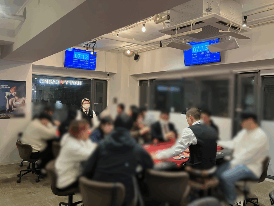 Happy CASINOの店内画像