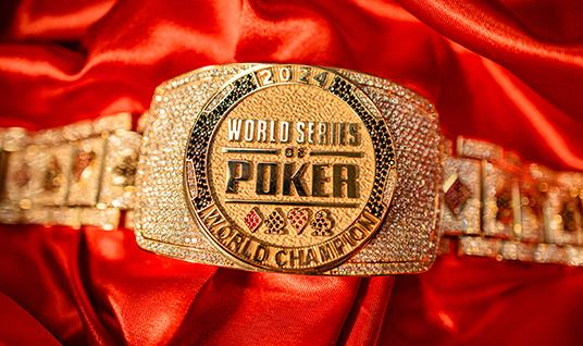 WSOPのブレスレットの画像