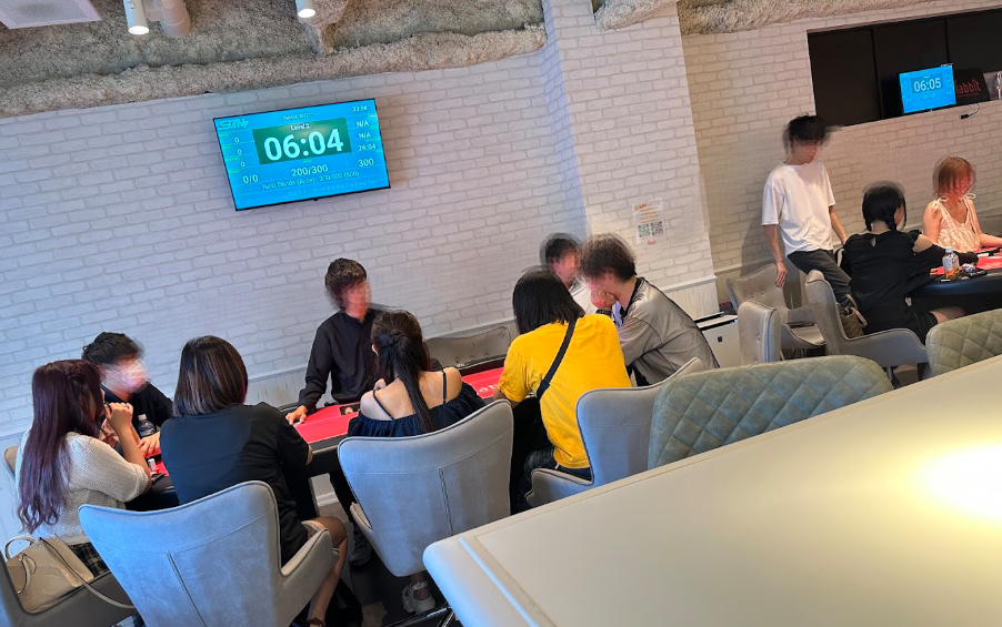 渋谷のポーカールームである渋谷Rabbitの画像