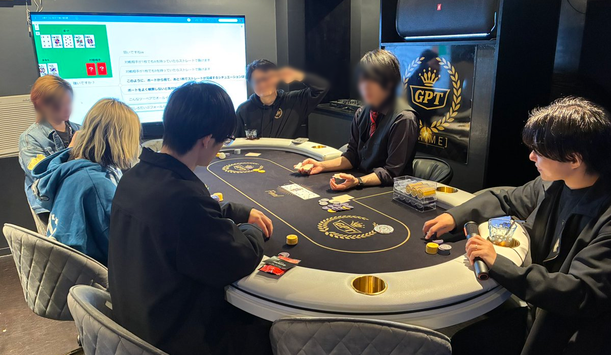 名古屋のポーカールーム、GPT PRIME 栄店の画像