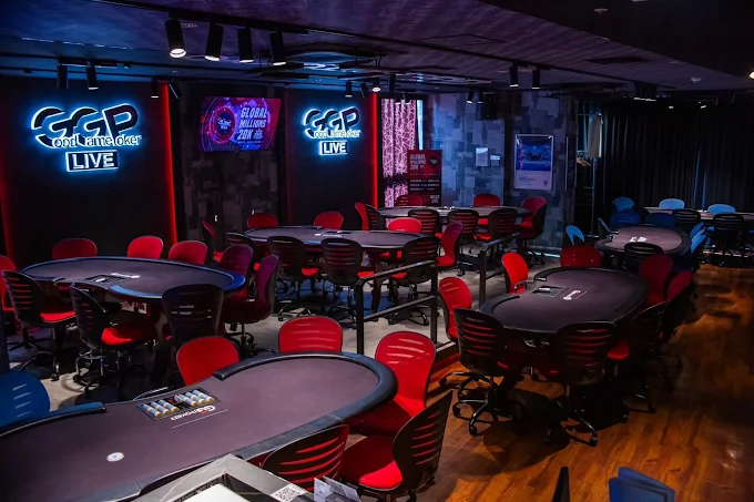 渋谷のポーカールーム、GRAGONの渋谷の店内画像