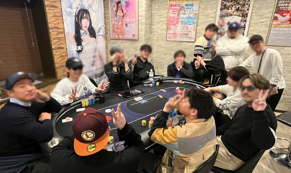 横浜のポーカールームであるAce pocket 関内店の画像