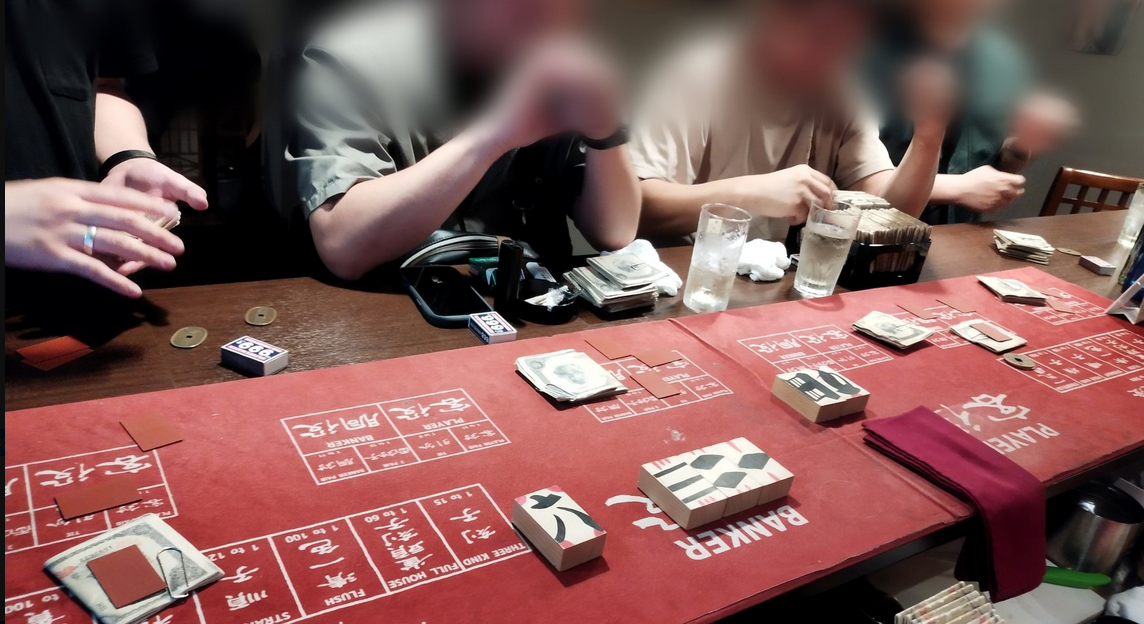 大宮にあるポーカールームぼんじょうの店内写真