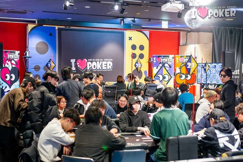 アイラブポーカー大会の様子