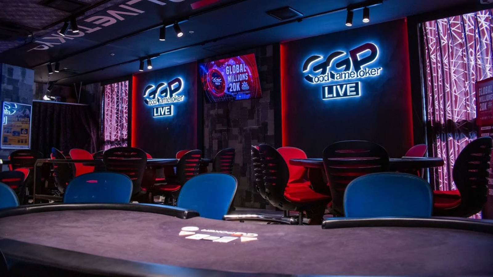 GoodGamePokerLive渋谷店内写真