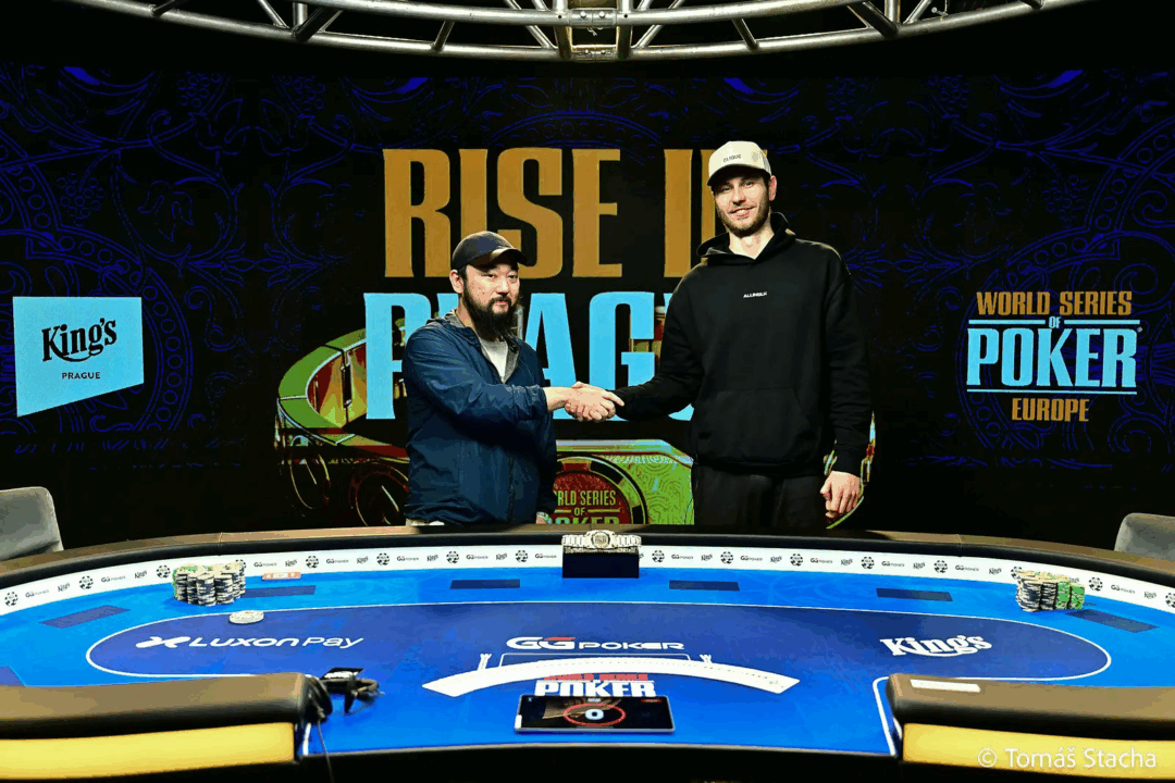 WSOP Europe2026準優勝Akihiro Konishiさんの写真