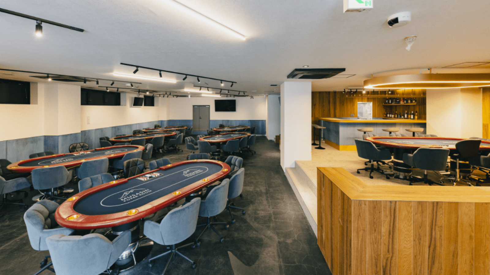 MUSASHI POKER ROOM 名古屋栄店の店内写真