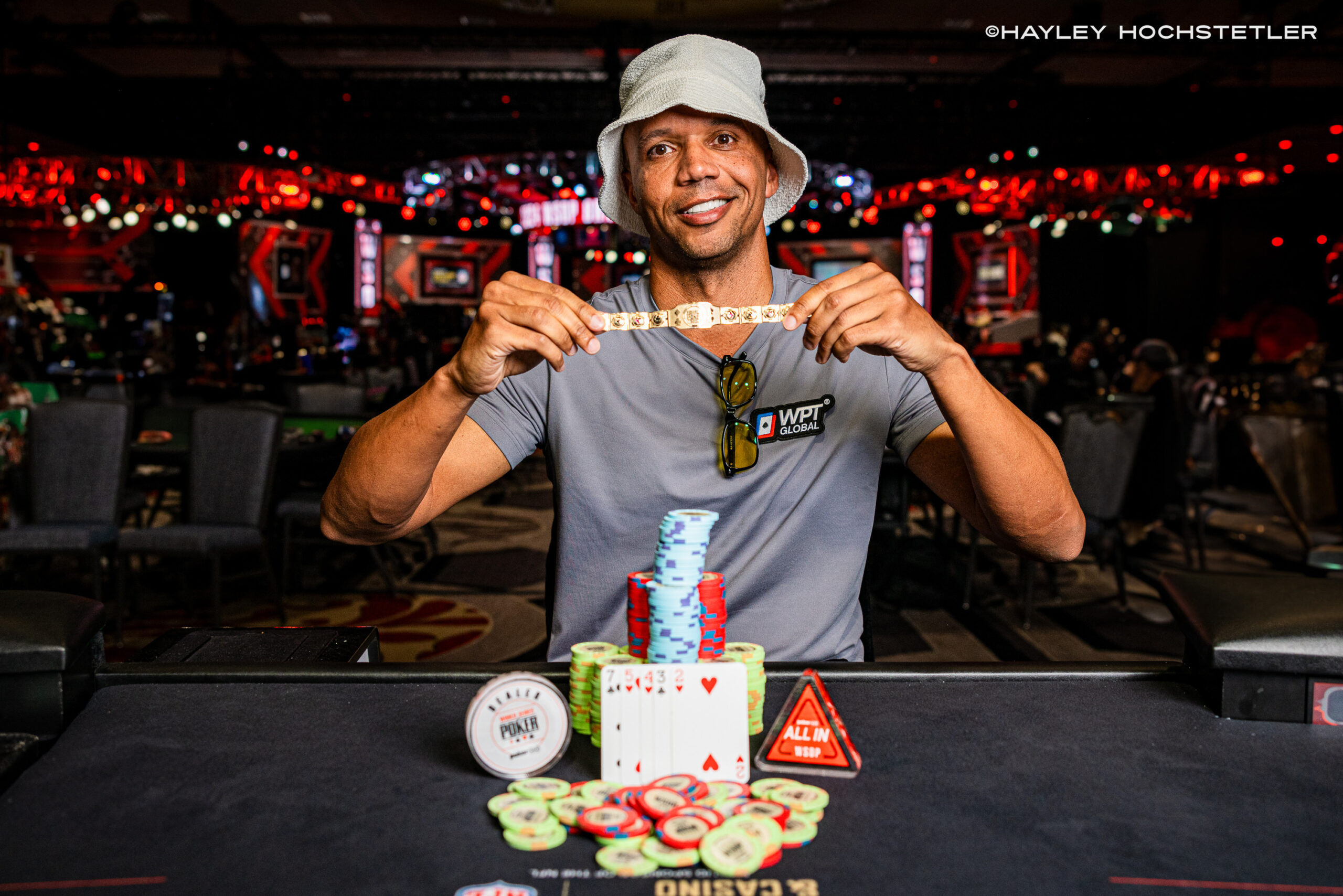 2024年WSOPで11本目のブレスレットを獲得したフィル・アイビー