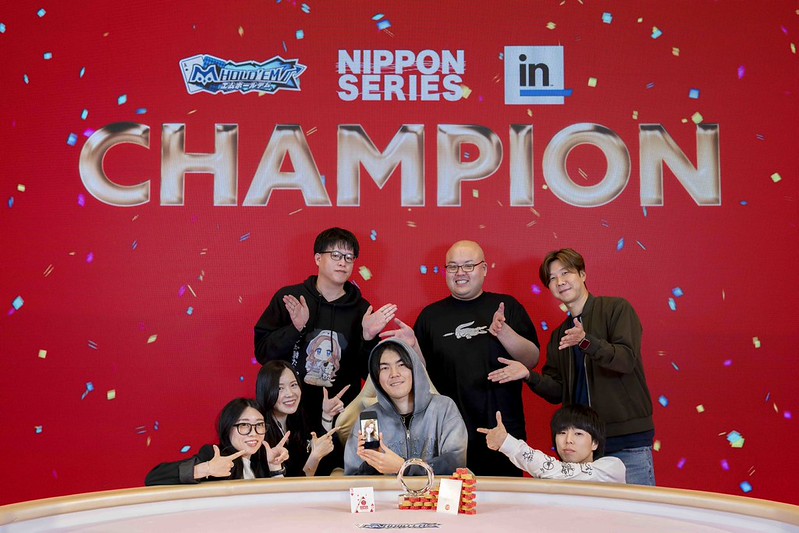 m HOLD’EM × NIPPON SERIES優勝者しんさん