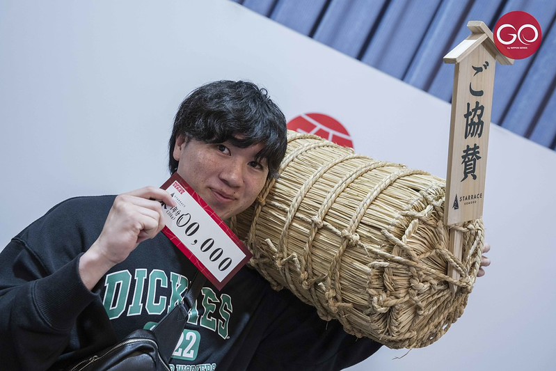 バウンティーでお米を引き当てたプレイヤー