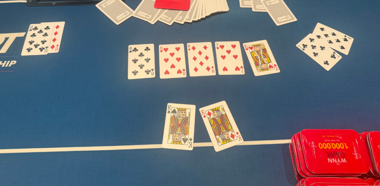 Wynn Summer Championshipの最終ハンド